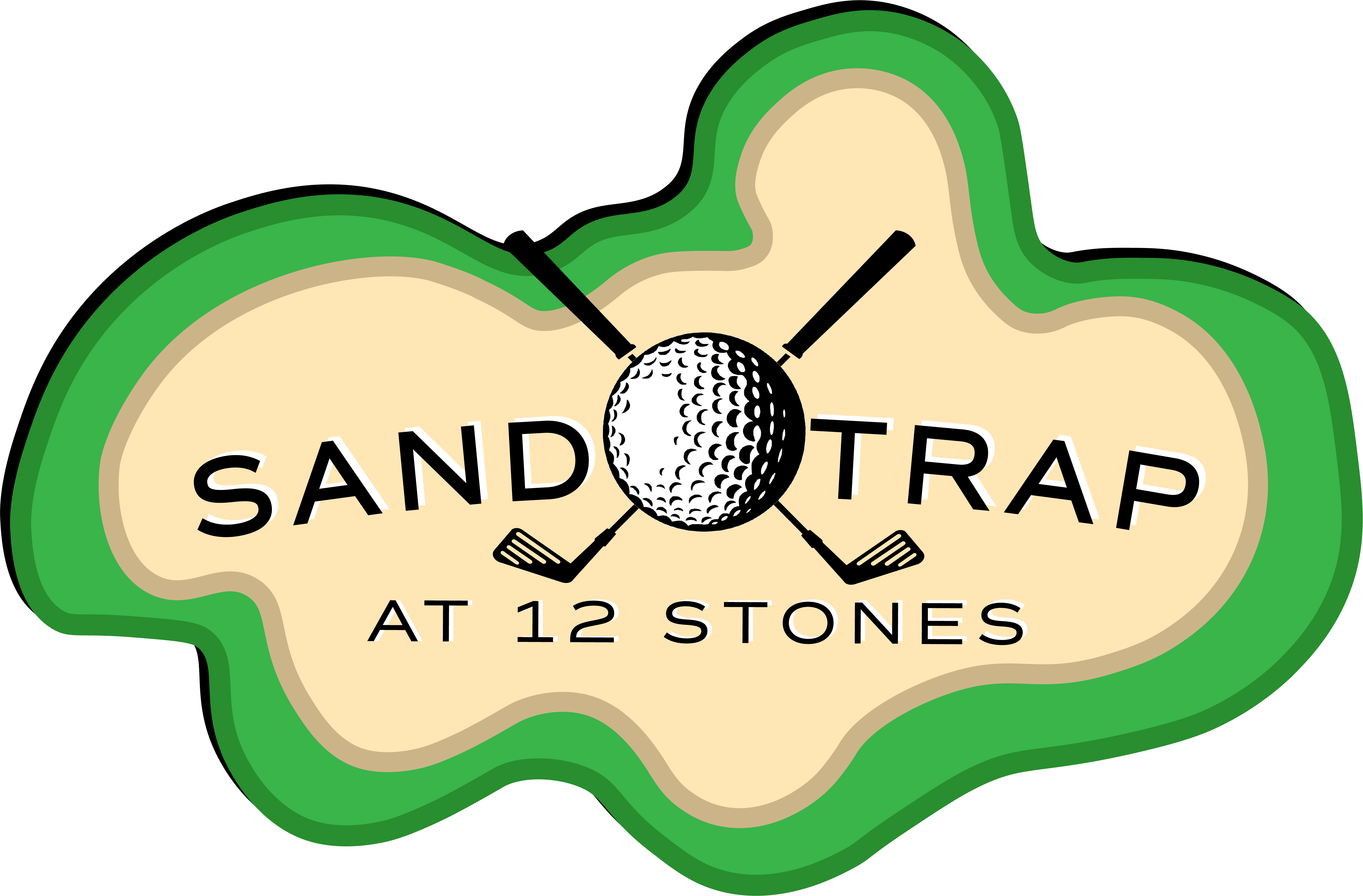 Sand Trap at 12 Stones